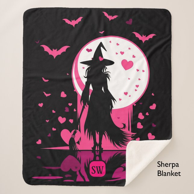 Magisch-gotisch-rosa Herzen ist meine Valentinin H Sherpadecke (Von Creator hochgeladen)