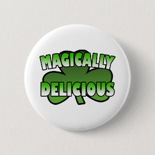 Magisch köstlicher Knopf Button