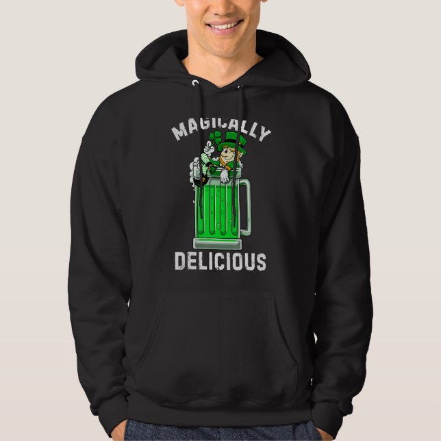 Magisch köstliches Shirt St Patricks Day Drinks (Vorderseite)
