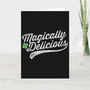 Magisch leckere lustige St. Patrick's Day Karte