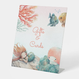 Magisch unter Wasser Party Tabletop Sockelschild