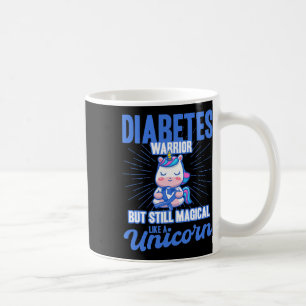 Magisch wie ein Einhorn-Diabetes-Bewusstsein Kaffeetasse