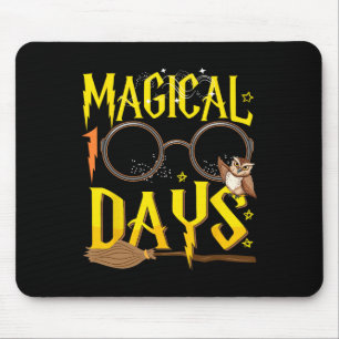 Magische 100 Tage Schullehrer Schüler Kinder B Mousepad