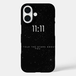 Magische 11:11 Angelnummer iPhone 16 Hülle