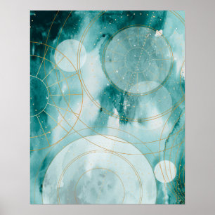 Magische Abschluss-Sterne II Poster