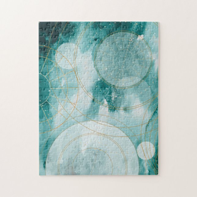 Magische Abschluss-Sterne II Puzzle (Vertikal)