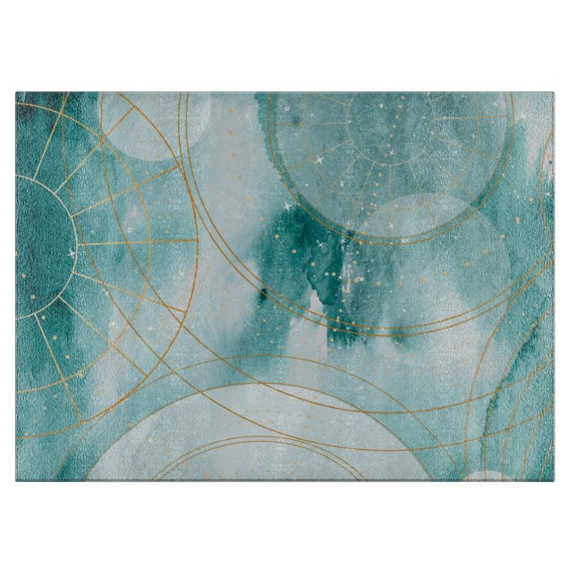 Magische Abschluss Sterne II Schneidebrett (Vorderseite)