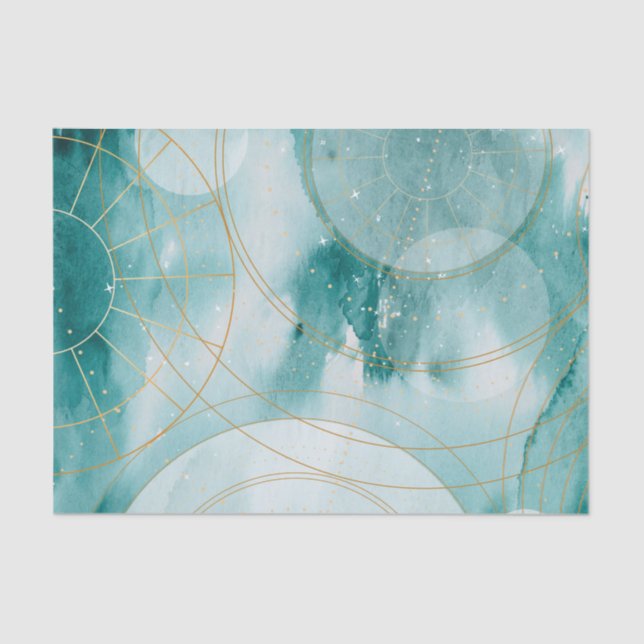 Magische Abschluss Sterne II Seidenpapier (Vorderseite)