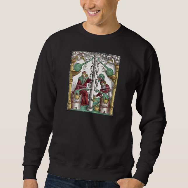 Magische Alchemy-Labrador-Tools Sweatshirt (Vorderseite)