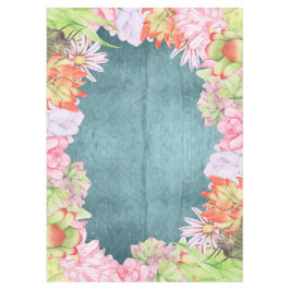 Magische Aquarellanzüge aquamarin Tischdecke