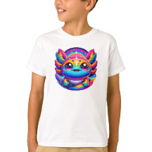 Magische Axolotl: Farbenfrohe Fantasie für Kinder