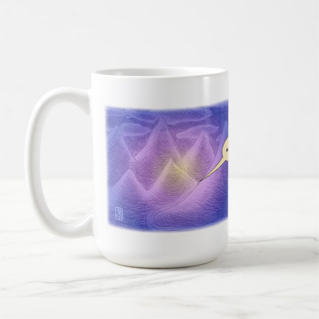 Magische Berge Kaffeetasse (Links)