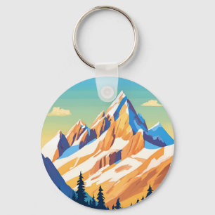 Magische Berge Schlüsselanhänger