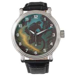 Magische Bike-Erlebniswanderwege Armbanduhr