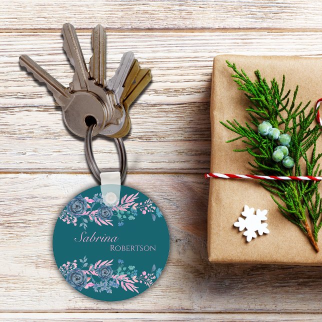 Magische Blooms Personalisieren Schlüsselanhänger (Von Creator hochgeladen)