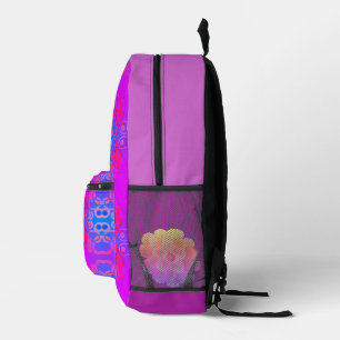 Magische Blume Bedruckter Rucksack