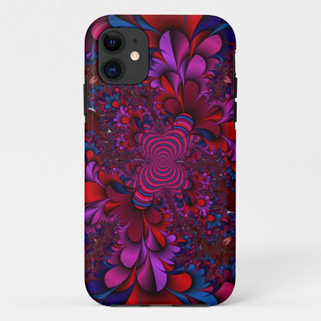 Magische Blume Case-Mate iPhone Hülle (Rückseite)