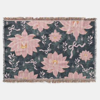 Magische Blumen mit Glitter-Design Decke