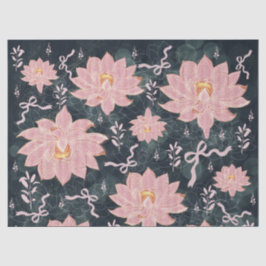 Magische Blumen mit Glitter-Design  Seidenpapier