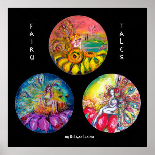 MAGISCHE BLUMENFEEN POSTER