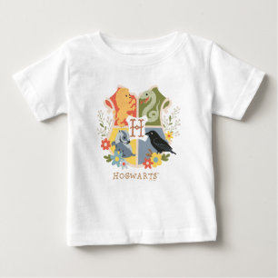 Magische Blüten HOGWARTS™-Wappen Baby T-shirt
