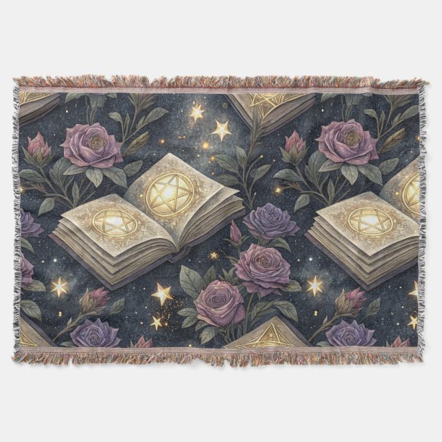 Magische Bücher Decke (Vorderseite)