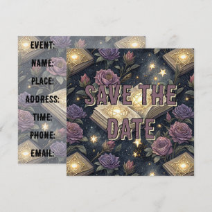 Magische Bücher Save The Date