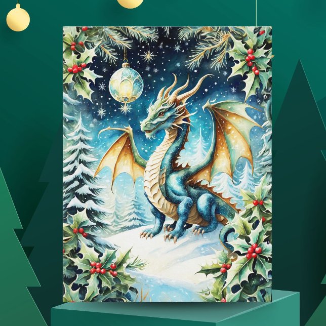 Magische Drachenweihe mit Holly Postkarte (Von Creator hochgeladen)