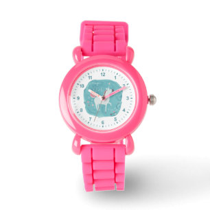 Magische Einhorn-Gruppe Armbanduhr