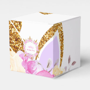Magische Einhorn-Party-Geburtstagsfeier Geschenkschachtel
