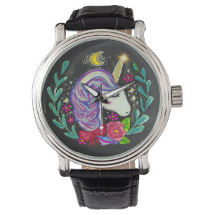 Magische Einhorn-Schwingungen Armbanduhr