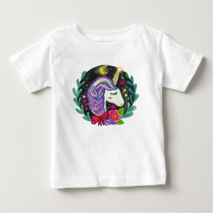Magische Einhorn-Schwingungen  Baby T-shirt