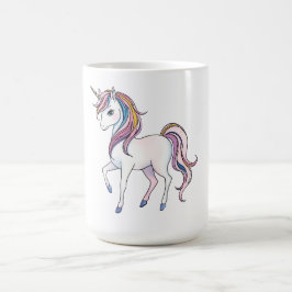 Magische Einhornträume - Whimsical Fantasy Design Kaffeetasse