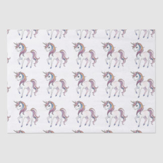 Magische Einhornträume - Whimsical Fantasy Design Seidenpapier