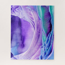 Magische Eismeere Digitale Kunst Puzzle