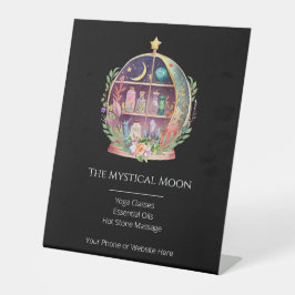 Magische Essenzielle Öle Apotheke Yoga Kristalle Sockelschild