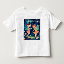 Magische Fairies, die im Namen des Waldes spielen Kleinkind T-shirt