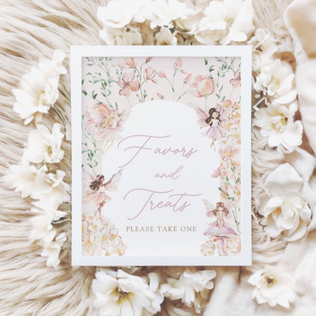 Magische Fairy Pink Girls Favoriten und Leckereien Poster (Von Creator hochgeladen)