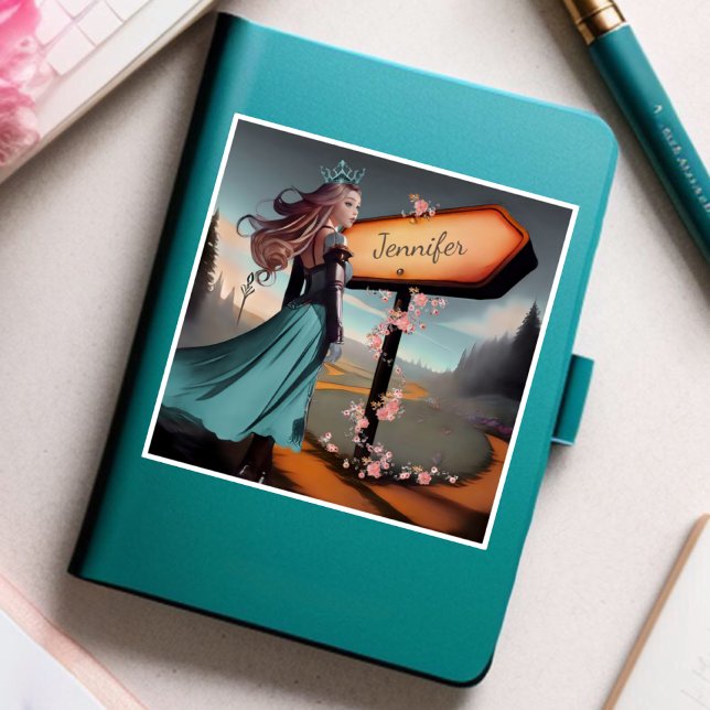 Magische Fairytale Wasserfarbe Vinyl Stickers Aufkleber (Von Creator hochgeladen)