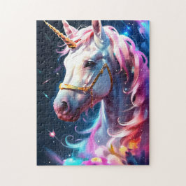 Magische Fantasie Regenbogen Einhorn Kinder und Er Puzzle