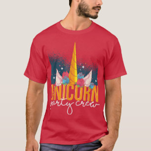 Magische Fantasy Animal Unicorn Party Crew Fairyta T-Shirt