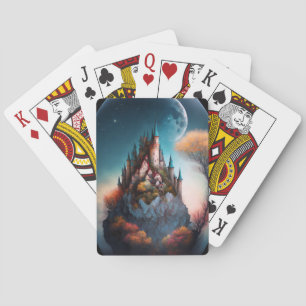 Magische Fantasy Burg Spielplatz Val Grande Spielkarten