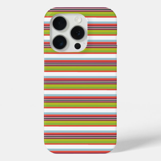 Magische farbige Streifen Case-Mate iPhone Hülle (Rückseite)