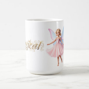 Magische Fee Magisch im dekorativen Text Kaffeetasse
