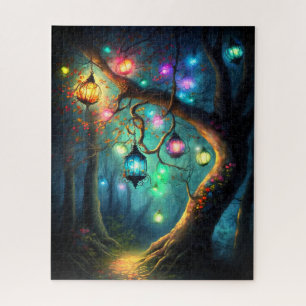 Magische Fee verzauberter Forest Fantasy Pixie Sta Puzzle