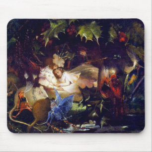 Magische feenhafte Fantasie-Malerei: Der feenhafte Mousepad