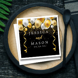 Magische Feier Hochzeitscocktail Napkins Serviette