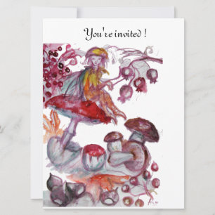 MAGISCHE FOLLETT DER MUSHÖME EINLADUNG