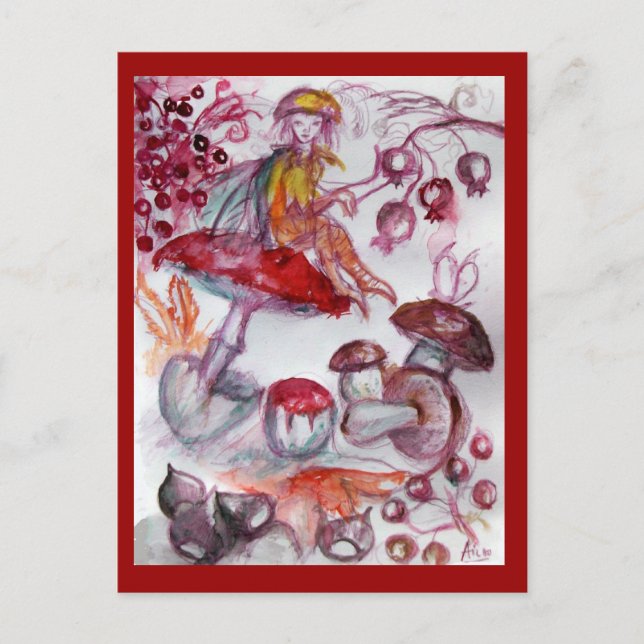 MAGISCHE FOLLETT DER MUSHÖME POSTKARTE (Vorderseite)