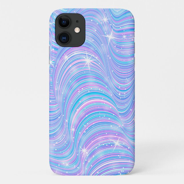 Magische Funkelnd Pastel Waves iPhone Gehäuse Case-Mate iPhone Hülle (Rückseite)